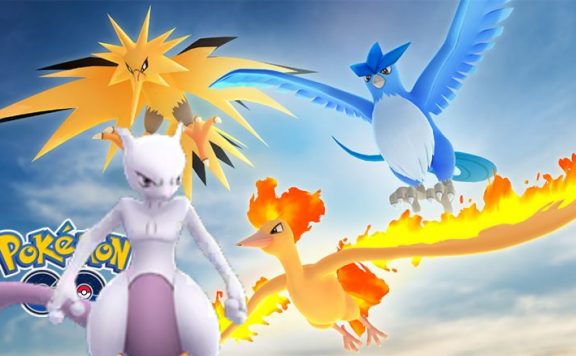 Raid Stunde Mewtu Vögel Pokemon GO