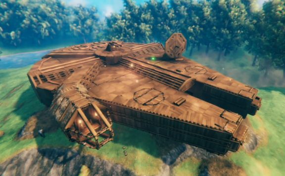 Valheim Millennium Falcon