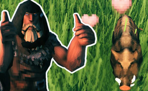 Valheim - Wildschweine zähmen
