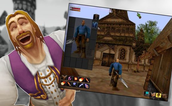 WoW Human Laugh Old Game Screenshot titel title 1280x720