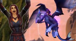 WoW Netherdrake cheer human titel title 1280x720