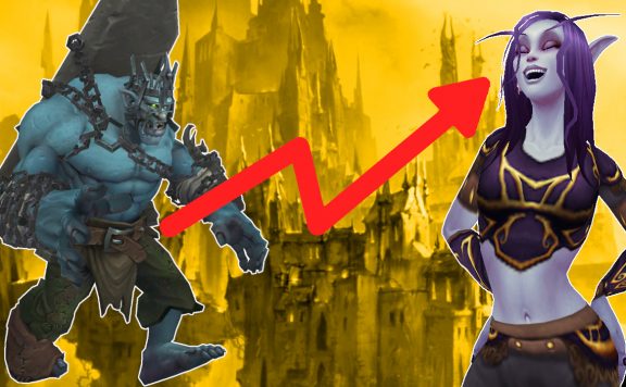 WoW Sludgefist Laughing Elf titel title 1280x720