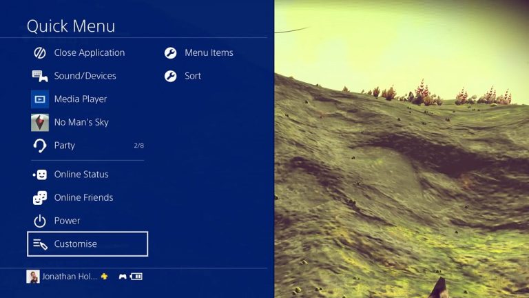 ps4 quick menu switch apps