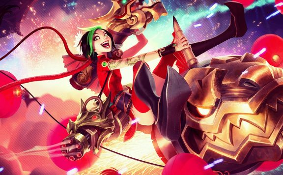 LoL Jinx Skin Feuerwerk