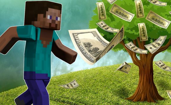 Minecraft Geld Guy Running Tree titel title 1280x720