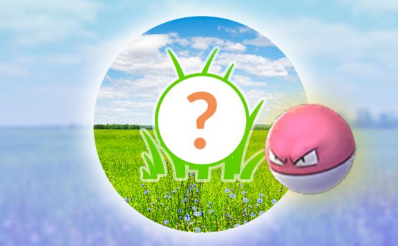 Pokémon GO Rampenlicht Voltobal Titel