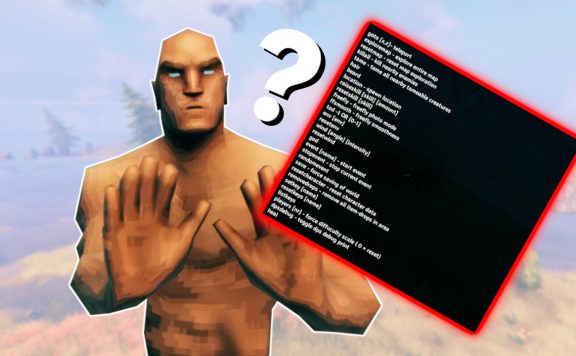 Valheim Admin Commands how titel