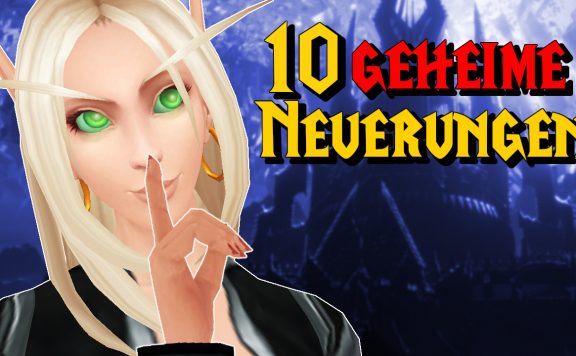 WoW Blood Elf Sht silence 10 geheime dinge titel title 1280x720