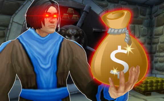 WoW Game Master Money Bag titel title 1280x720