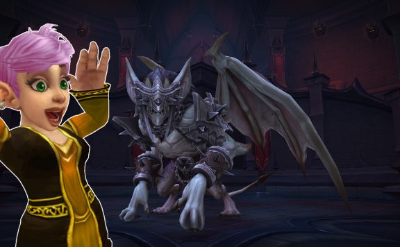 WoW Shriekwing Boss Gnome amazed titel title 1280x720