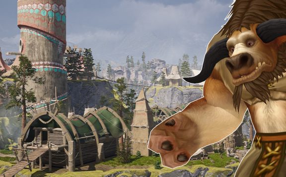 WoW Thunderbluff Unreal Engine Tauren titel title 1280x720