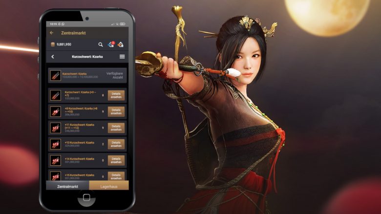 Black Desert hat jetzt eine coole App, die jedes MMORPG haben sollte