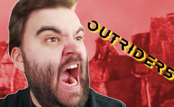 Outriders Monitor anschreien Titel Benedict