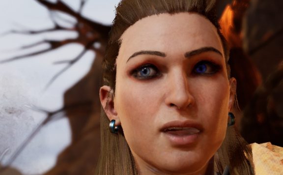 Outriders Titel Blick zur Seite