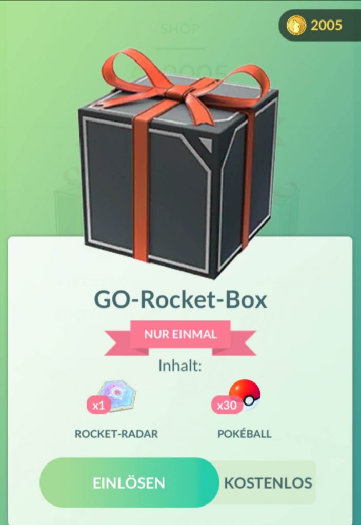 Pokémon GO Rocket Box