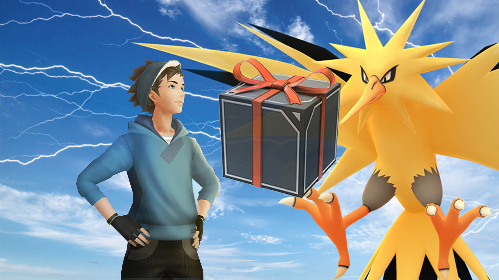 Pokémon GO Zapdos Box Titel