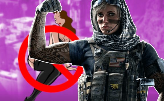 Rainbow Six Siege Valkyrie gegenS exualisierung Titel