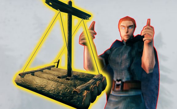 Valheim FLoß Achterbahn Titel