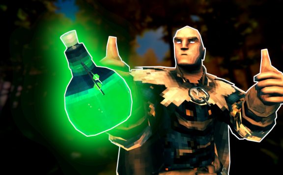 Valheim leuchtender Met Titel