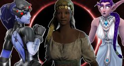 Female Characters Night Elf WoW Claudette Dead by Daylight Widowmaker Overwatch titel title 1280x720