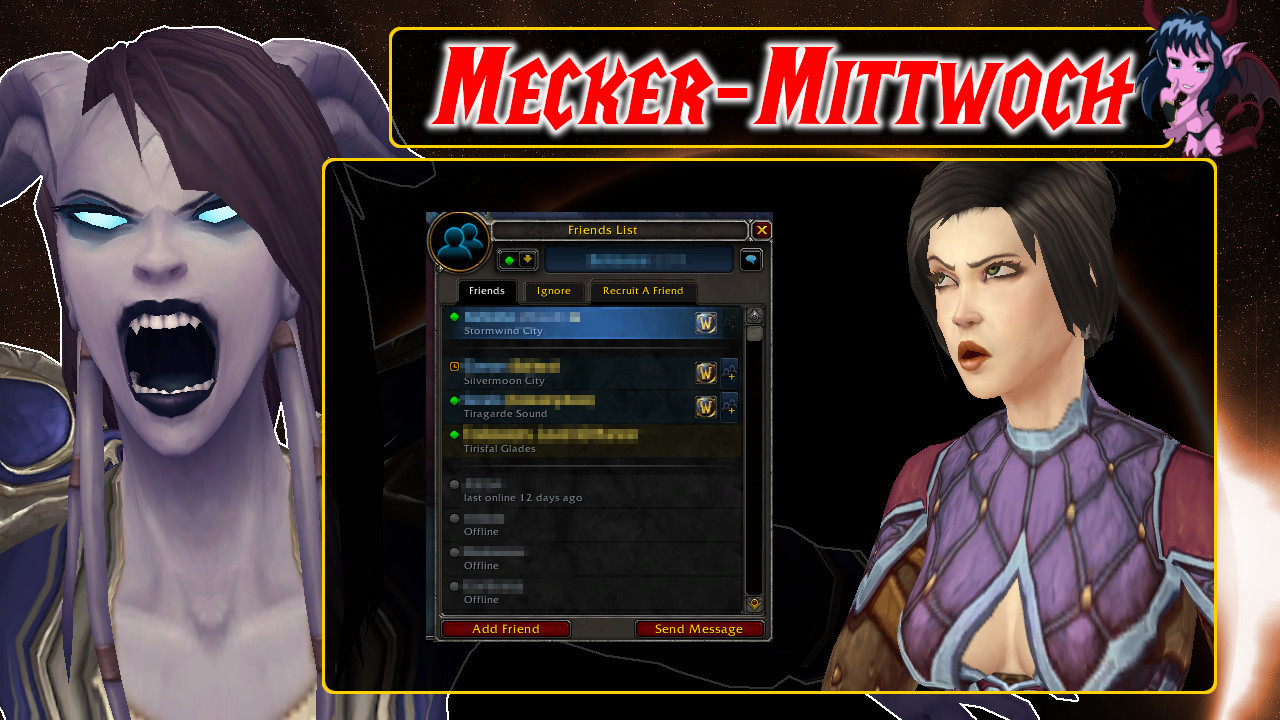 Critisism Wednesday: How can it be that the most important social feature in WoW has been broken for years?