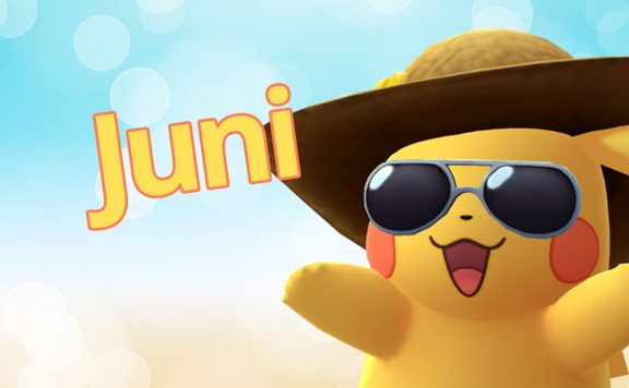 Pokémon GO Pikachu Juni Titel