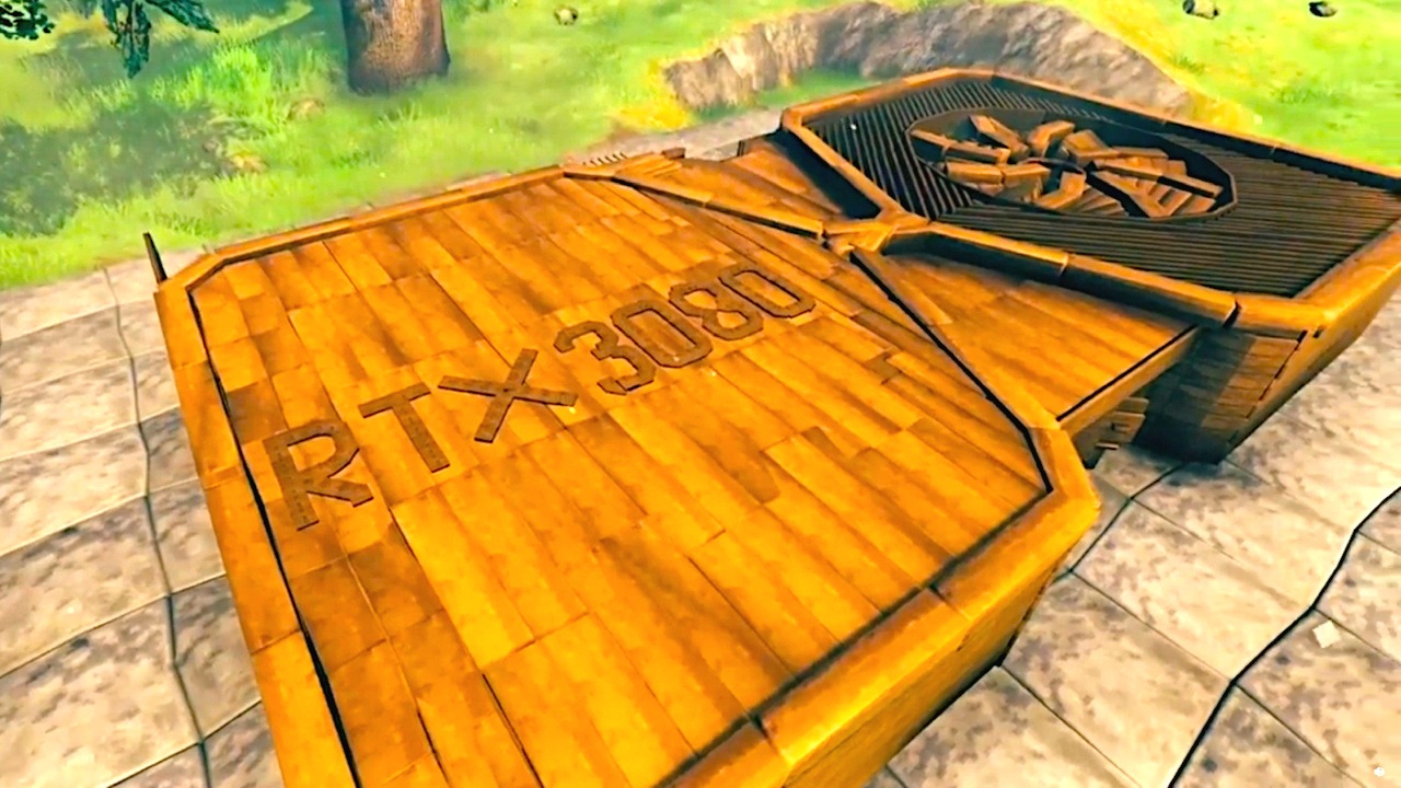 Valheim player is so desperately looking for an RTX 3080 that he is building it himself