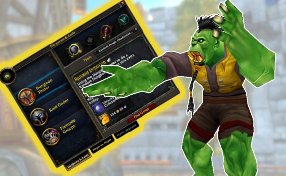 WoW BC Classic LFG Tool Titel