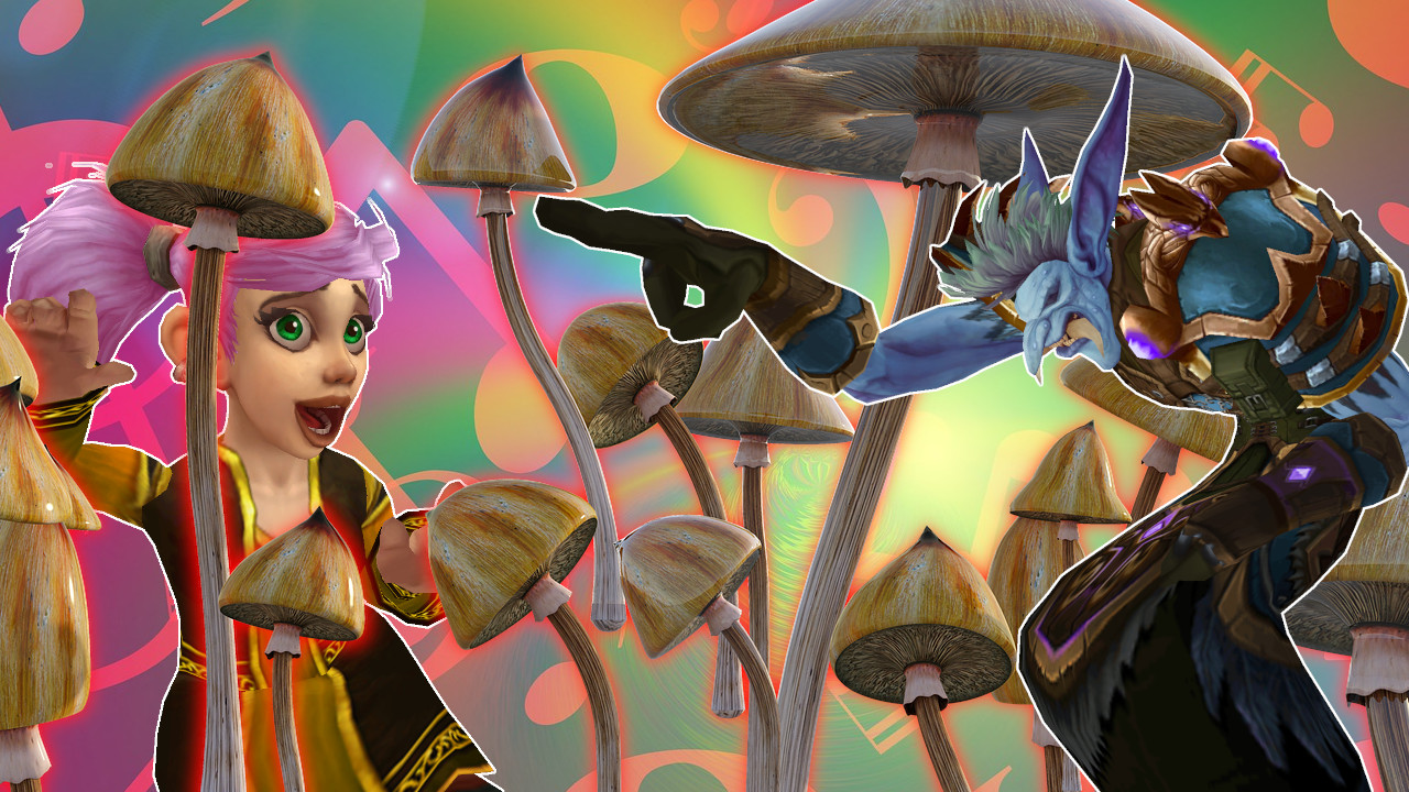 WoW: In Patch 9.1 you can indulge in drug mushrooms
