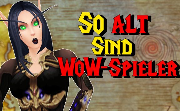 WoW So alt sind die Spieler shocked female blood Elf warlock titel title 1280x720