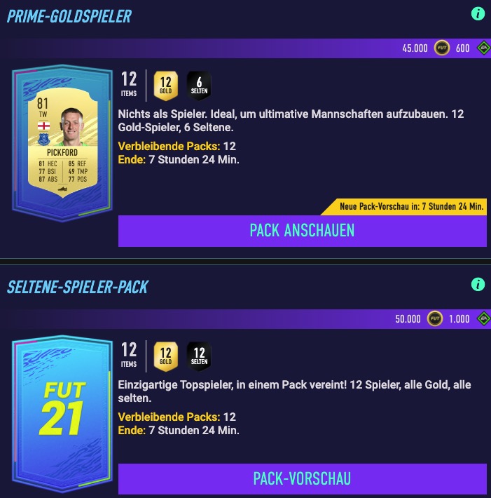 FIFA 22 Preview Pack