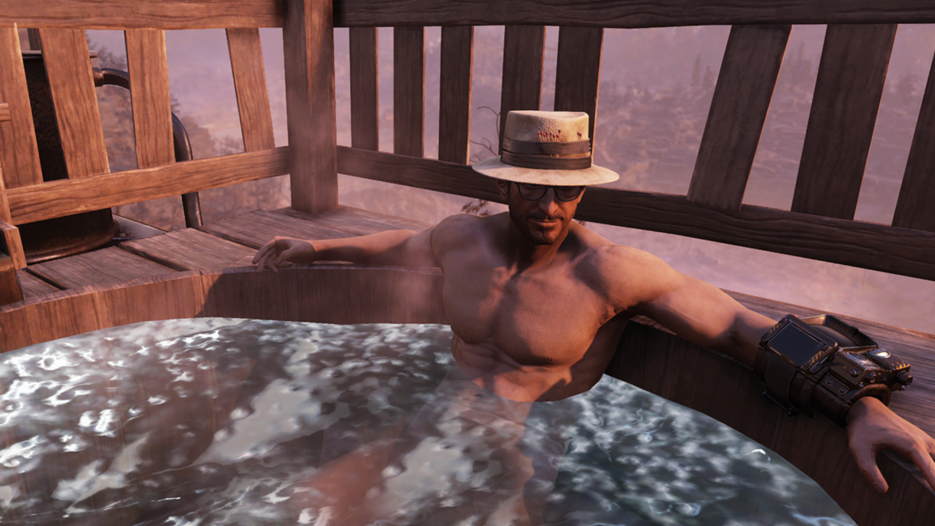 Cunning Trapper in Fallout 76 Strikes Again, Lures Victims to Their Death with a Hot Tub