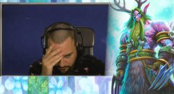 Hearthstone Druid Shoutcaster frustriert