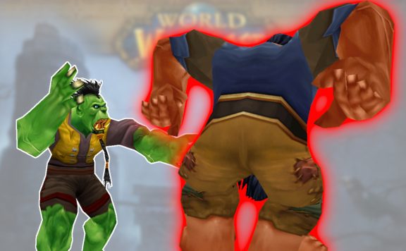 WoW BC Classic Trolle zeigen Hintern Titel