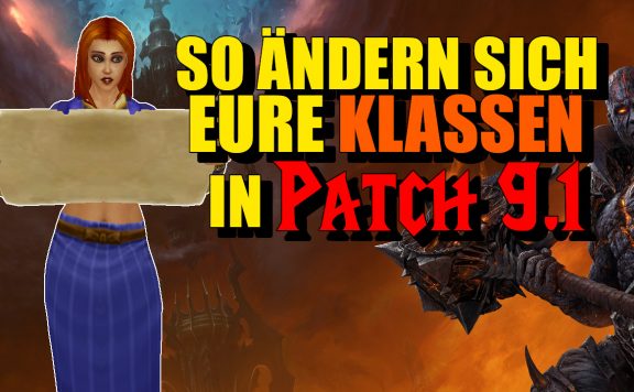 WoW Klassenaenderungen Patch 91 titel title 1280x720