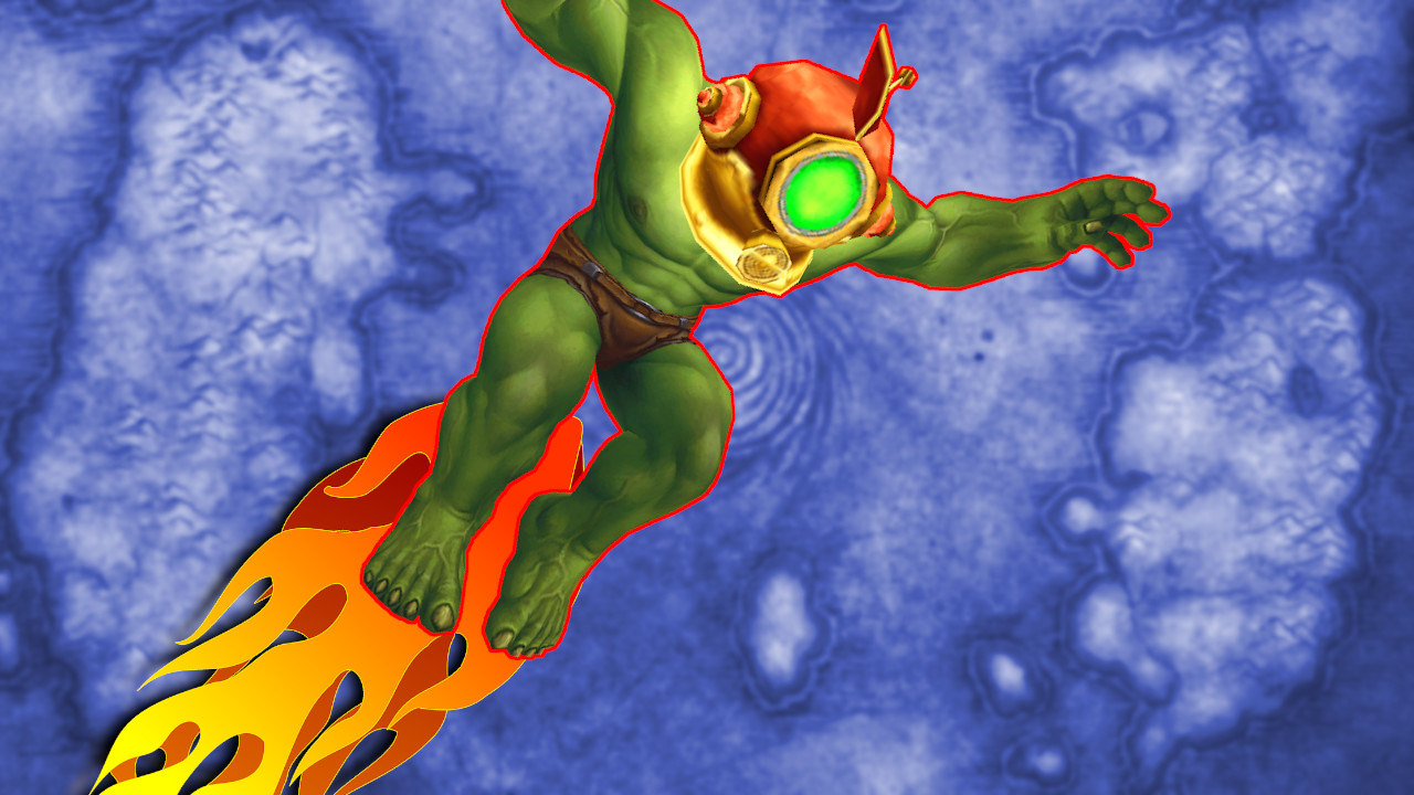 BC Classic: Wicked Shaman knocks players out of the sky with the rocket helmet