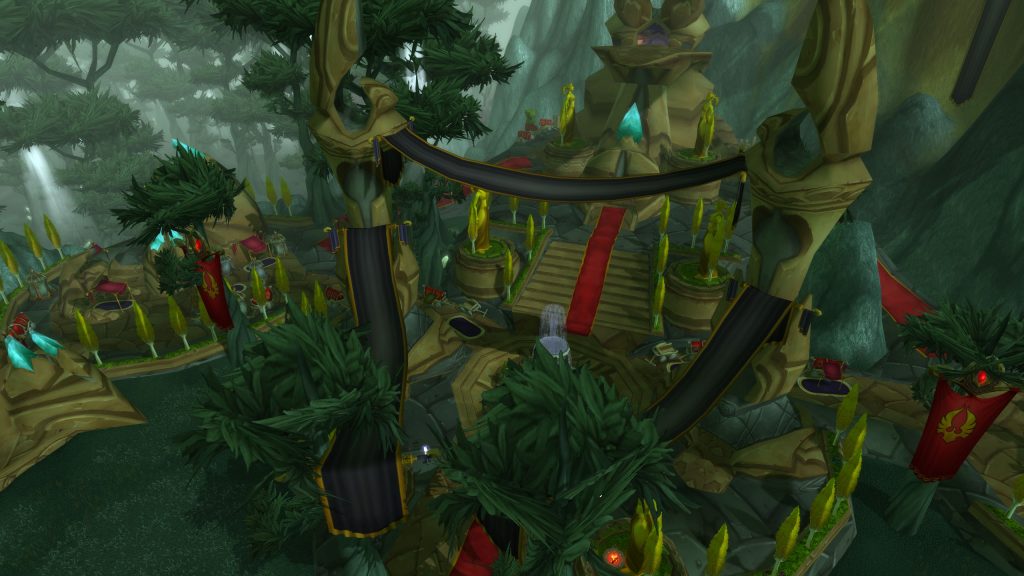 WoW TBC Classic Shattrath Sehertreppe