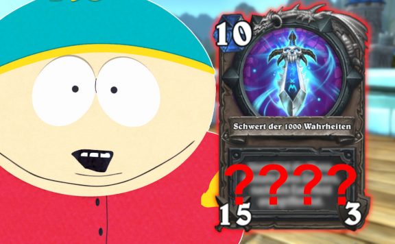 Hearthstone Cartman Schwert der 1000 Wahrheiten titel title 1280x720