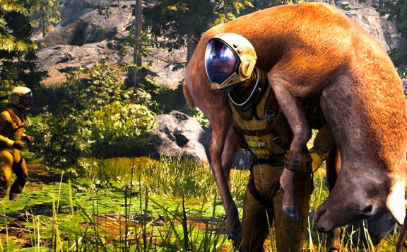 Icarus totes Reh auf Astronaut Titel 2