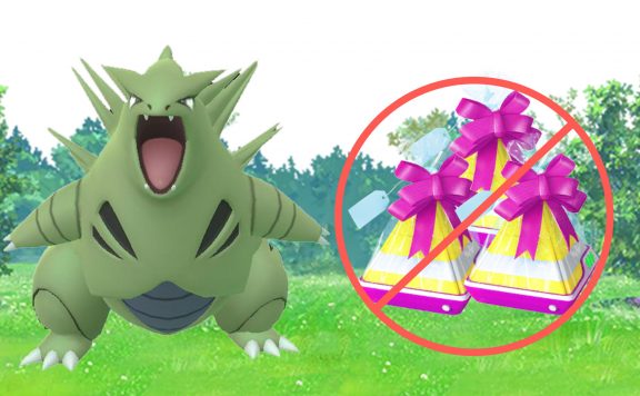 Pokémon GO Desportar Geschenke