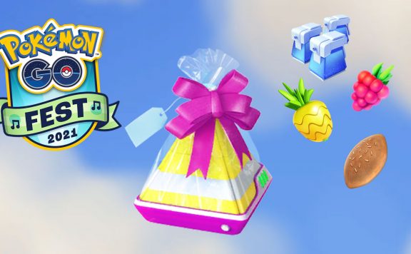 Pokémon GO Gesponserte Geschenke Go Fest