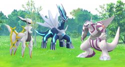 Pokémon GO Hyperbonus Palkia Dialga Arceus