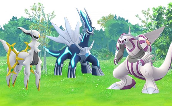 Pokémon GO Hyperbonus Palkia Dialga Arceus