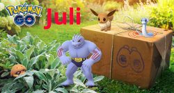Pokemon Go Feldforschungen Juli