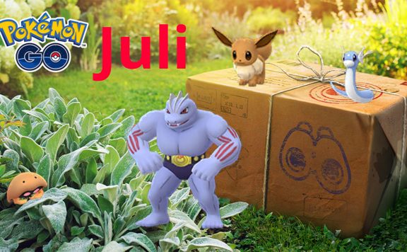 Pokemon Go Feldforschungen Juli