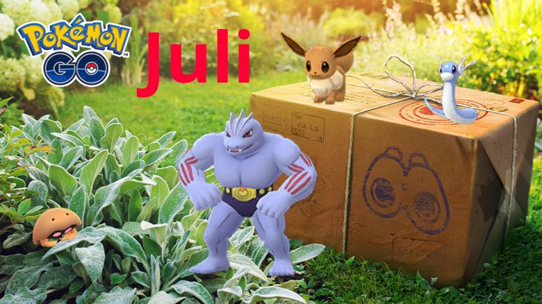 Pokemon Go Feldforschungen Juli