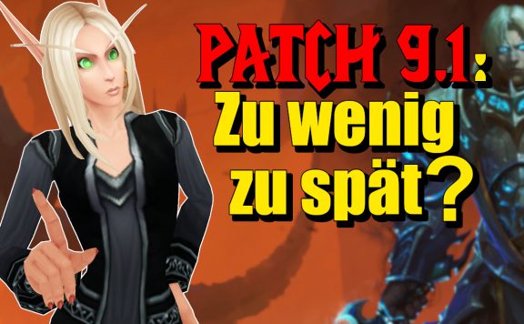 WoW Blood Elf zu wenig zu spaet titel title 1280x720