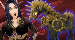 WoW Charger Mount blood elf amazed titel title 1280x720