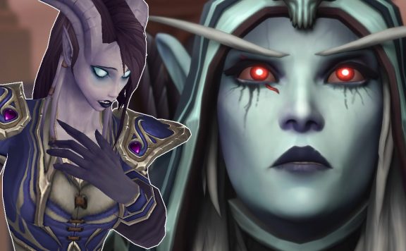 WoW Draenei Death Sylvanas title titel 1280x720