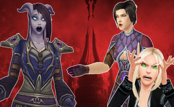 WoW Draenei shock angry people titel title 1280x720